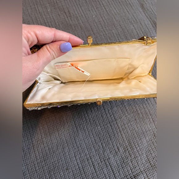 Vintage evening clutch purse - Picture 9 of 11